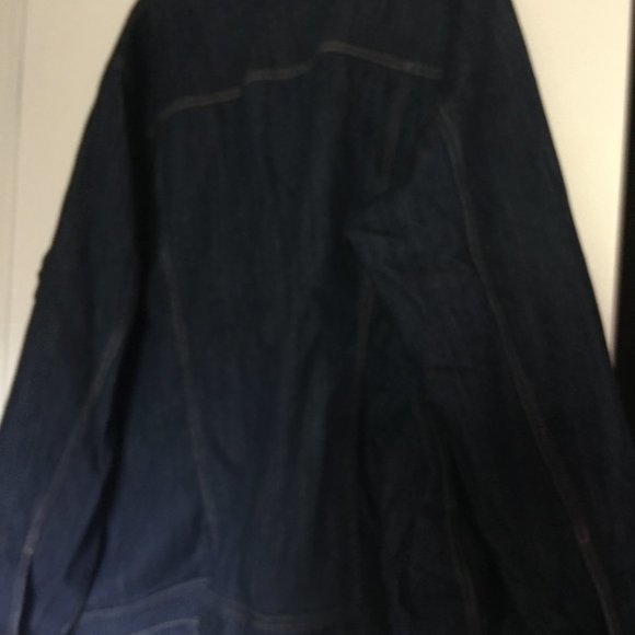 Ladies Black Denim Jacket 3X NEW WITH TAG - Picture 6 of 6